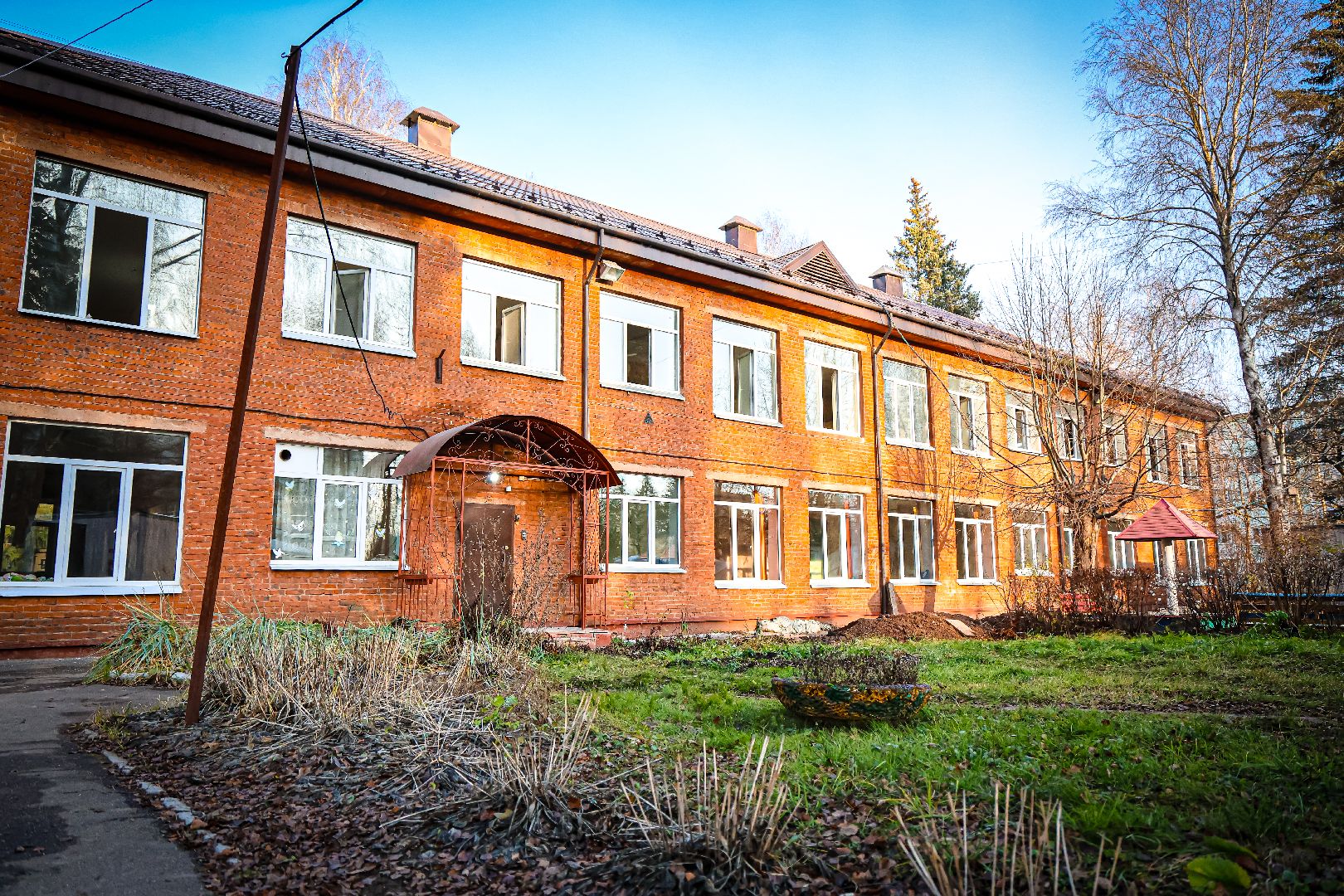 клин, строительство, капремонт детского сада, подмосковье,