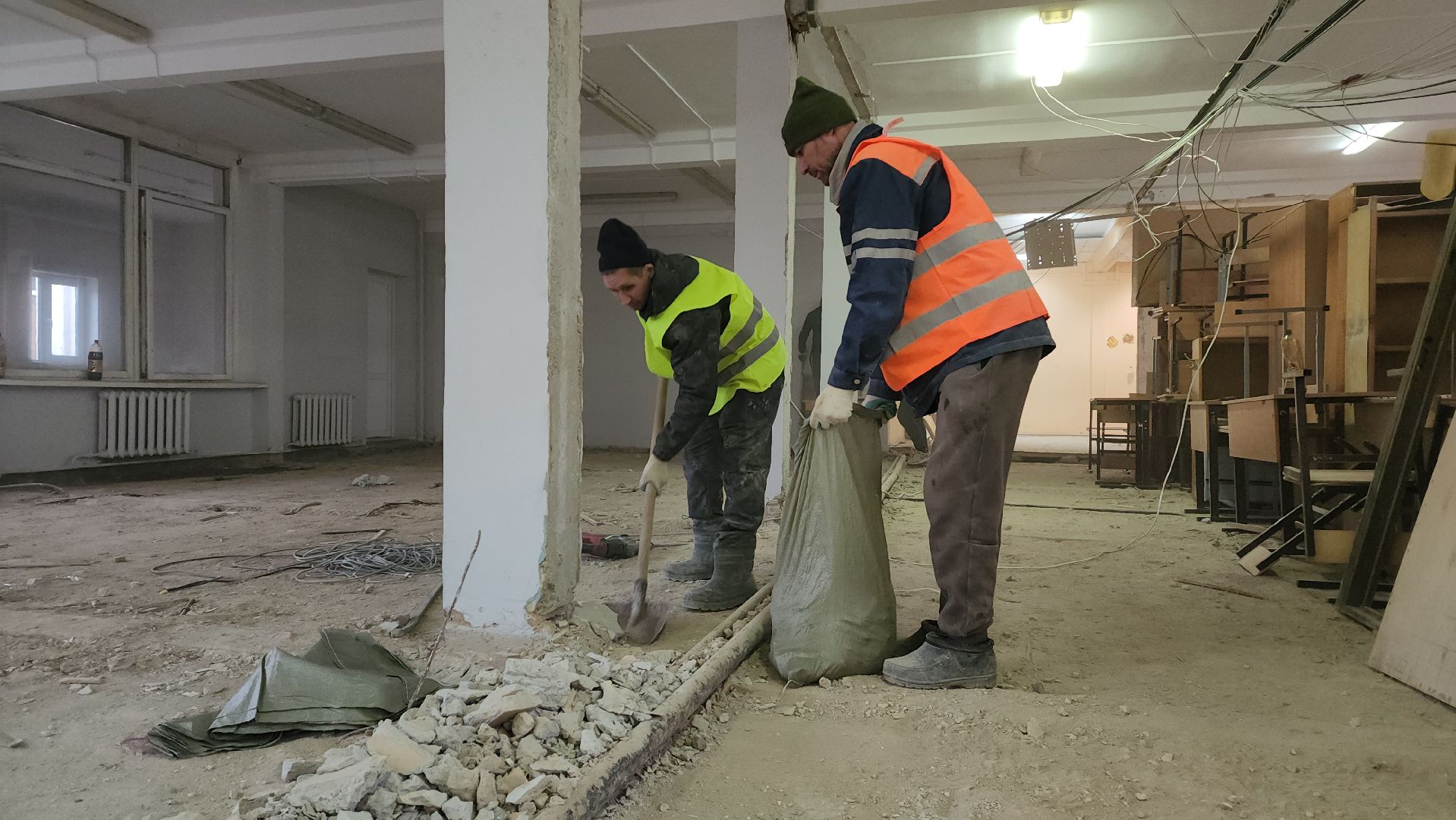 капремонт, ремонт школы, красногорск,