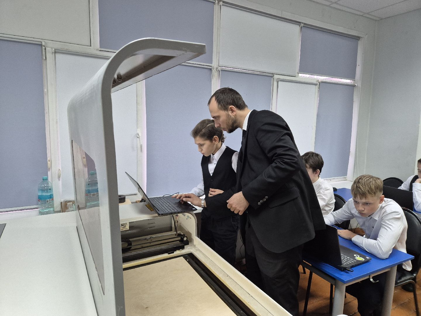 орехово-зуево, гимназия 15, современное оборудование, робототехника, 3d-моделирование,