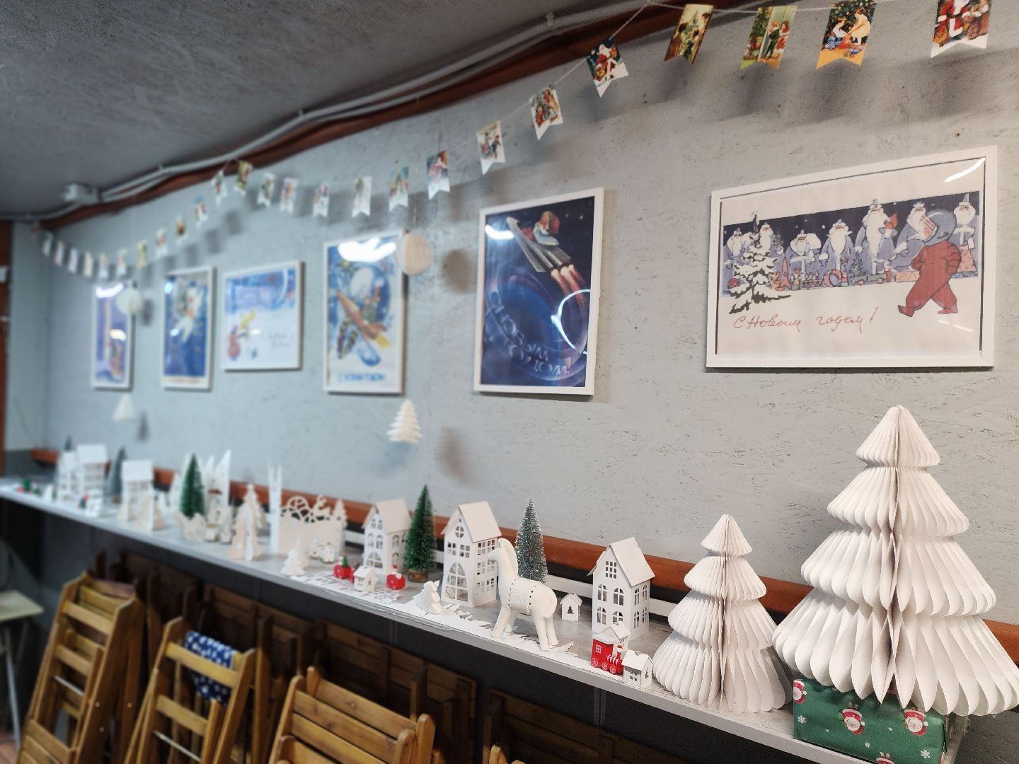 королёв, центральный городской парк в королеве , зима в подмосковье, парки в подмосковье , резиденция деда мороза в королеве,