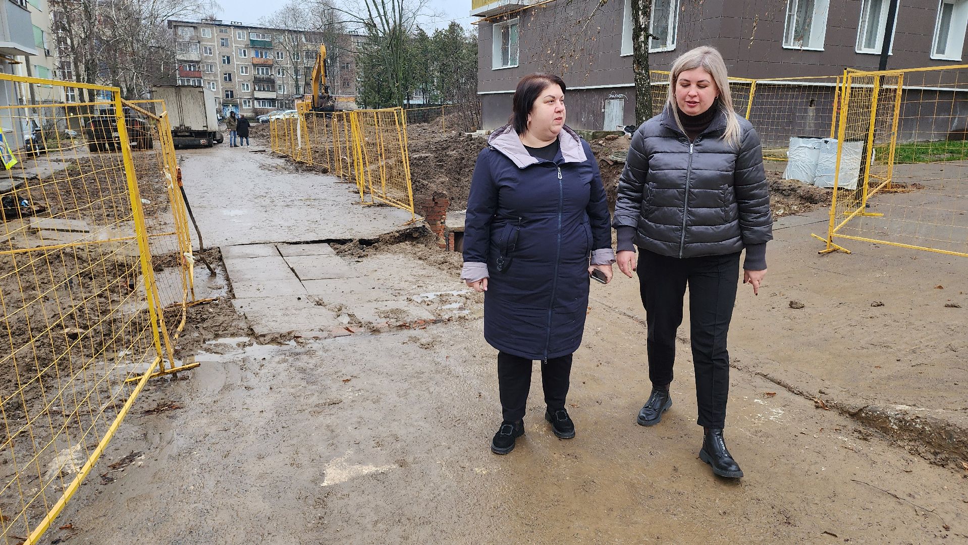 кашира, благоустройство, ремонт тепловых сетей, земляные работы, территориальный отдел,