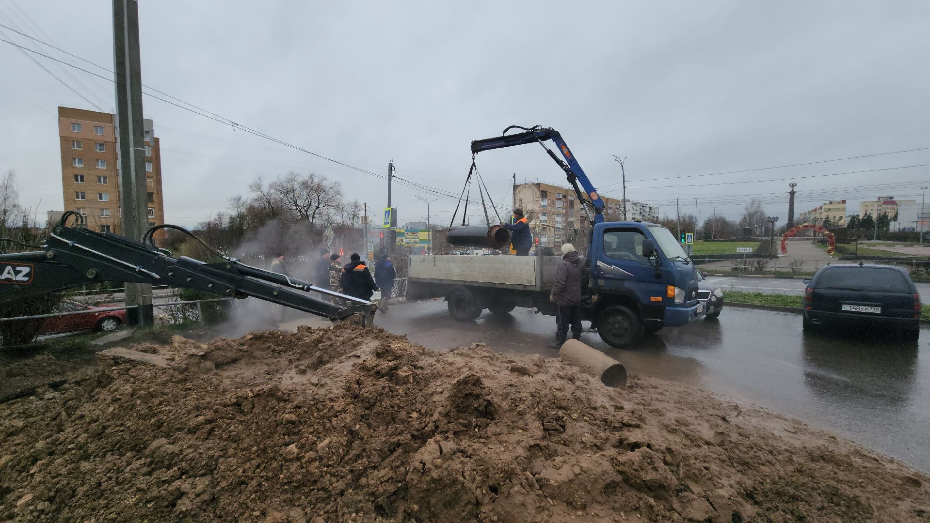 Можайск, Мособлтепло, коммунальная авария,