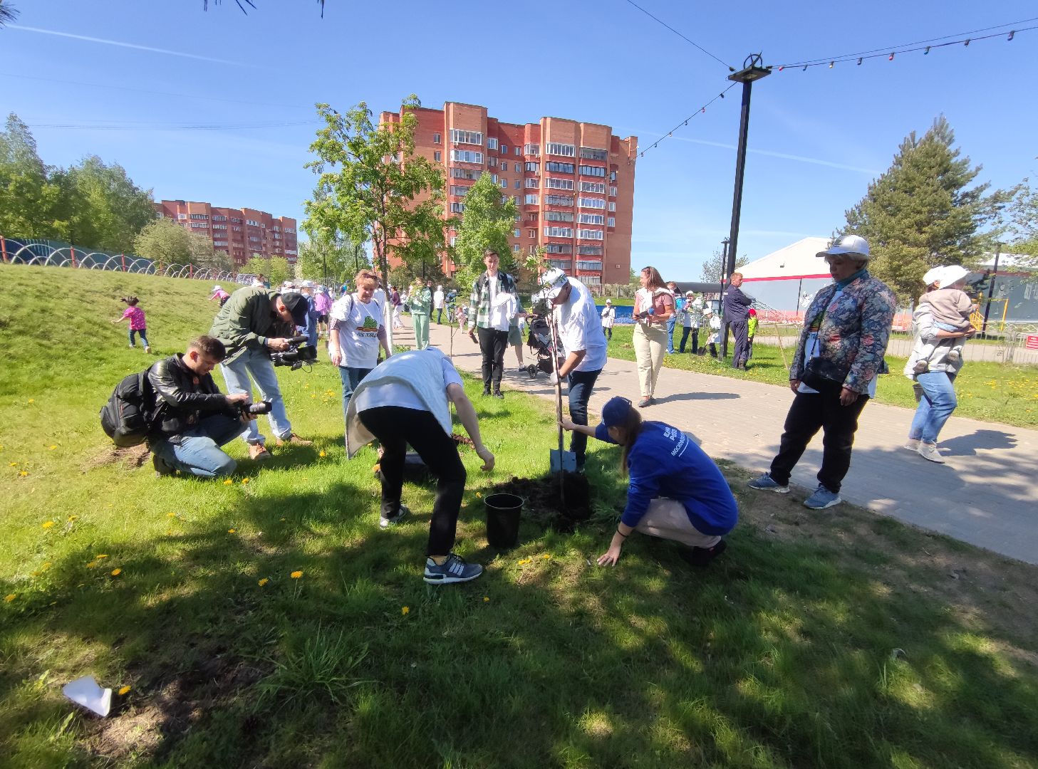 лес победы, акция, Дубна