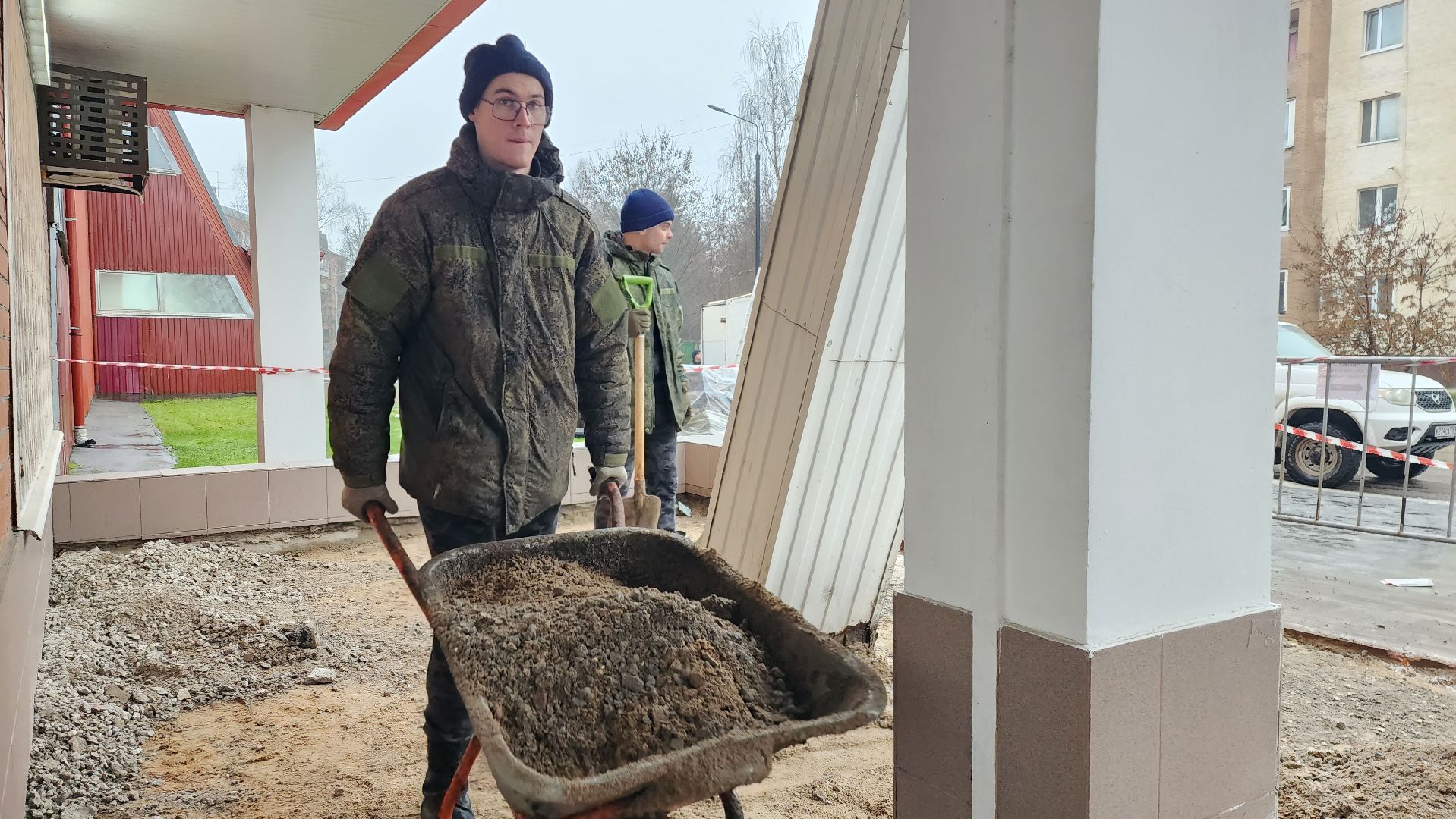 истра, жкх, ремонт входной группы,