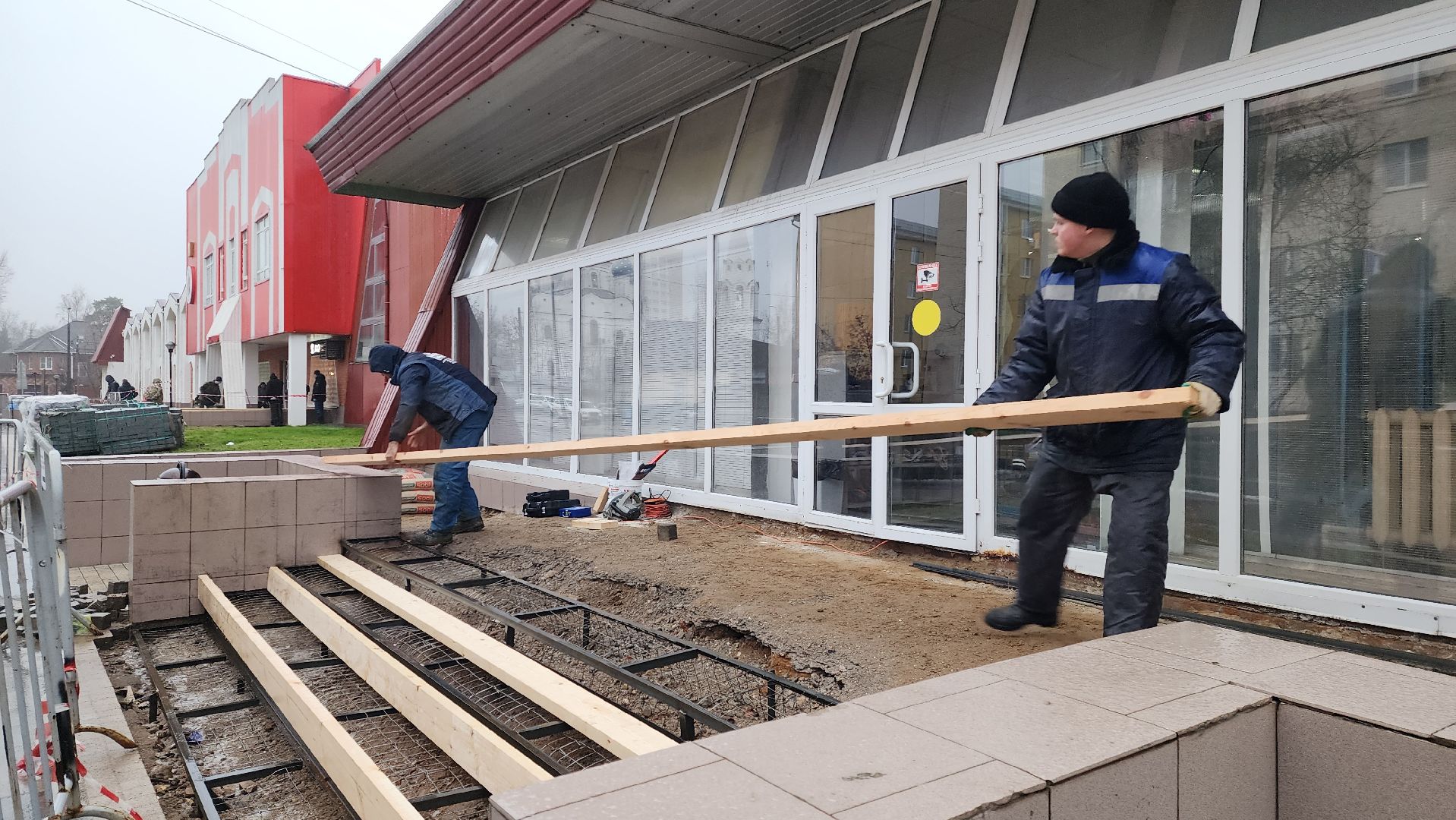 истра, жкх, ремонт входной группы,