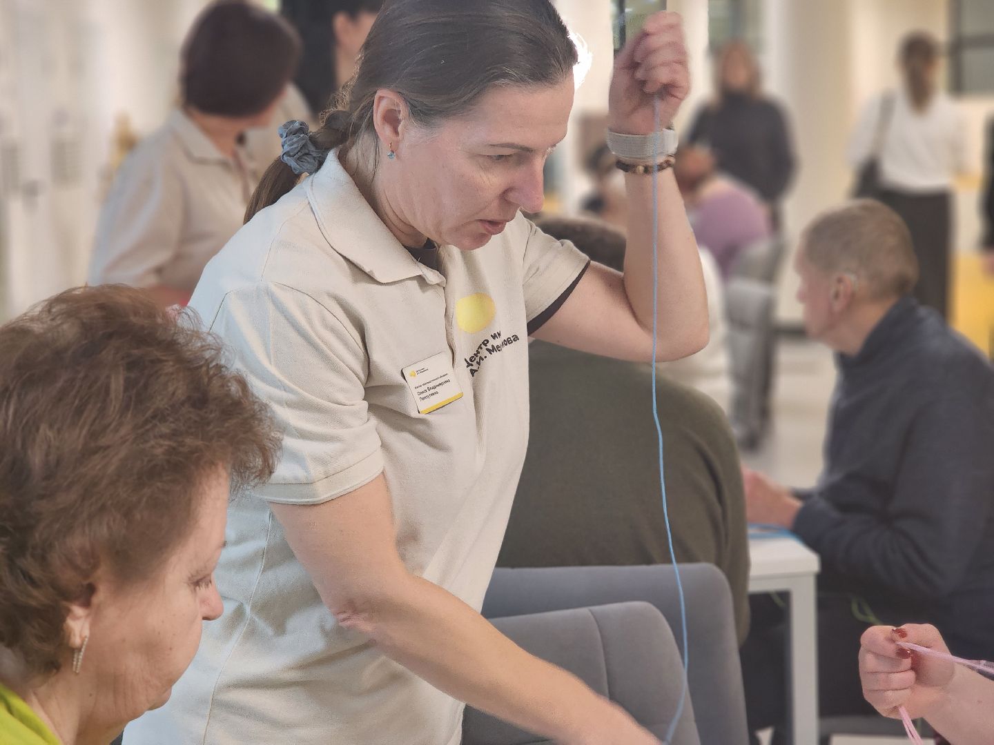 сергиев посад, сергиево-посадский городской округ, центр мещерякова, международный день слепых, открыто для всех, незрячие, слепые, мастер-класс, ветераны сво, вос,