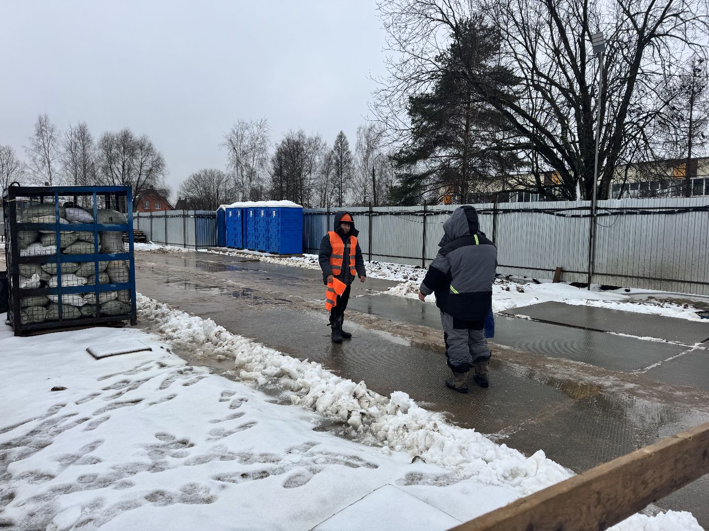 шаховская, строительство дома, стройка,