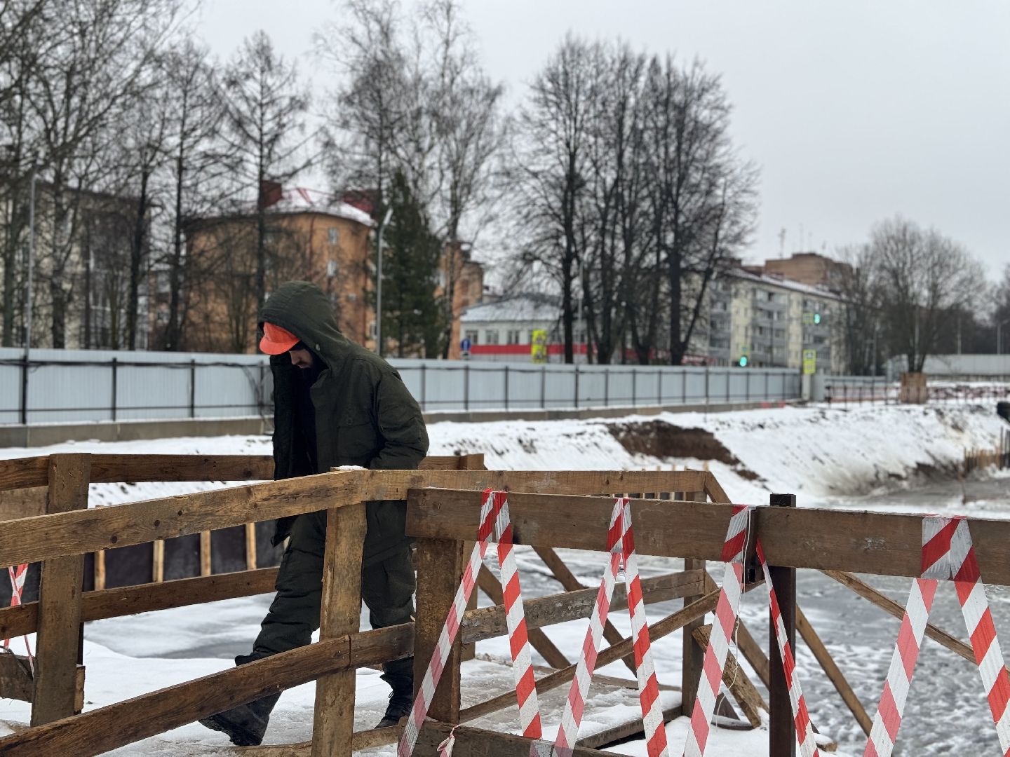 шаховская, строительство дома, стройка,