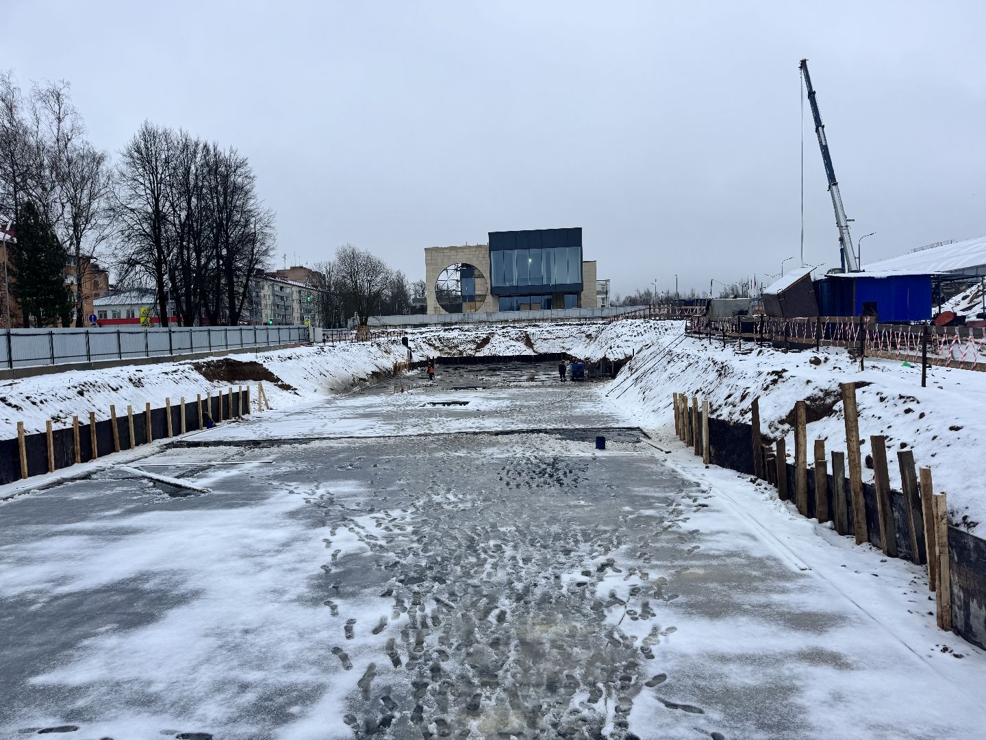 шаховская, строительство дома, стройка,