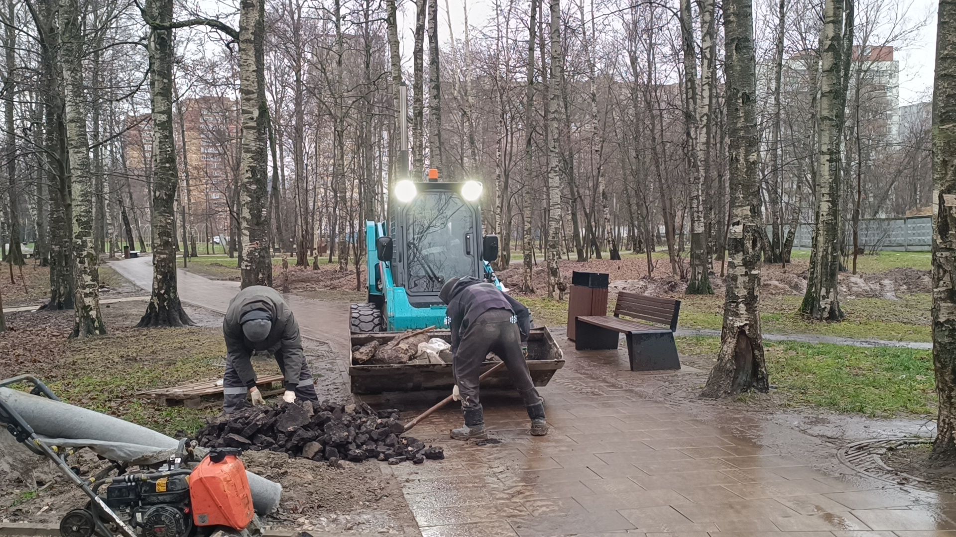 парк, благоустройство, лобня,