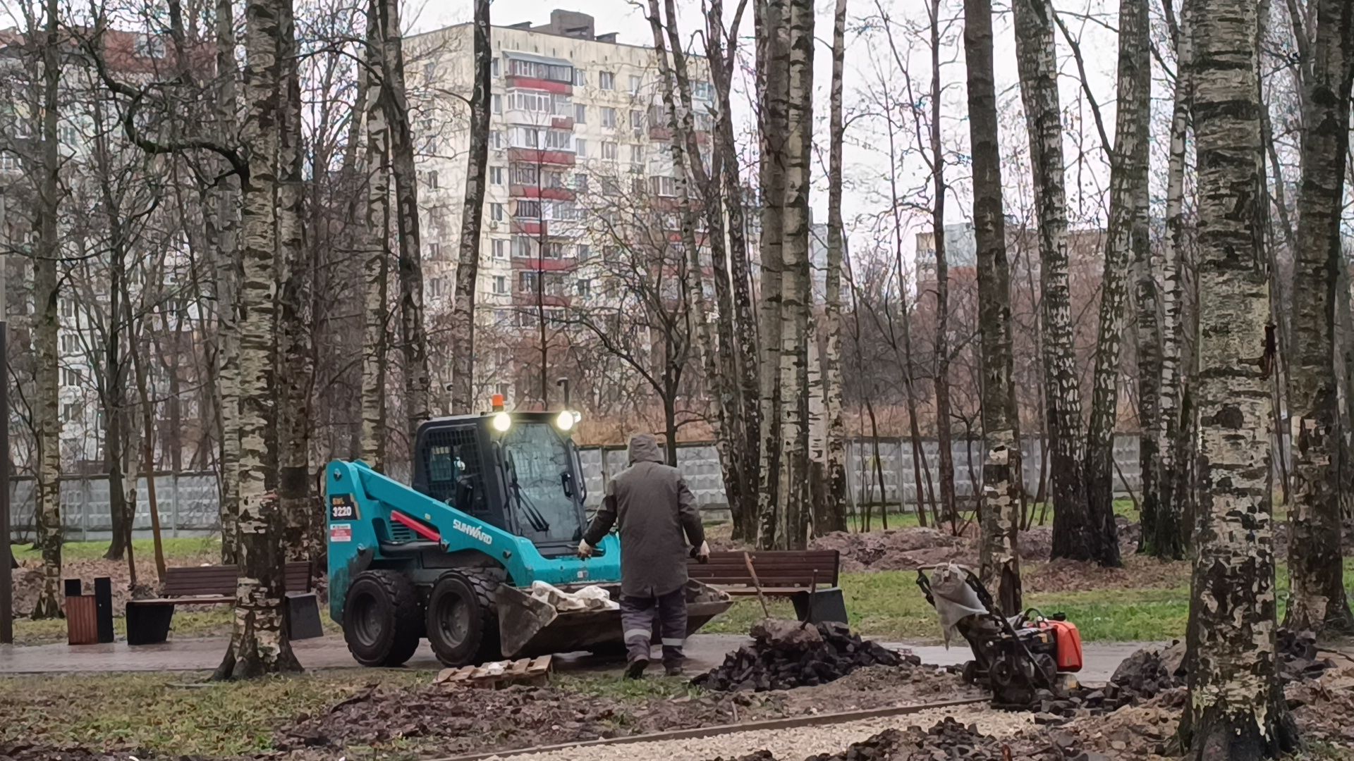 парк, благоустройство, лобня,