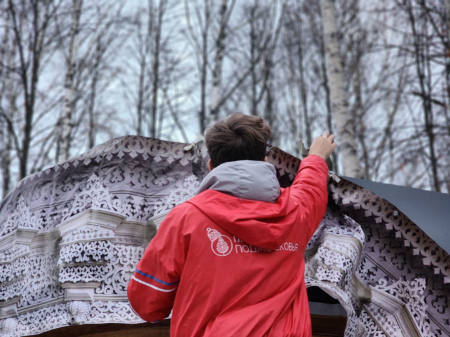 сергиев посад, сергиево-посадский городской округ, краснозаводск, дк радуга, парк победы, резиденция деда мороза,  зима в подмосковье,