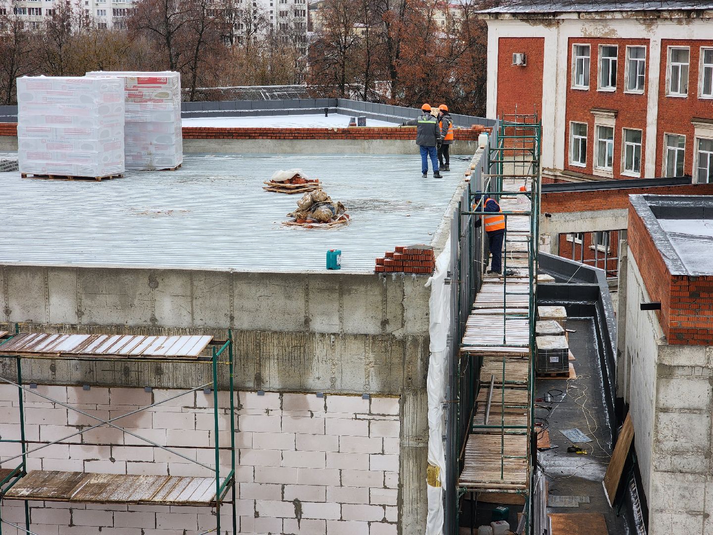 Подольск , Школа 16, Строительство,