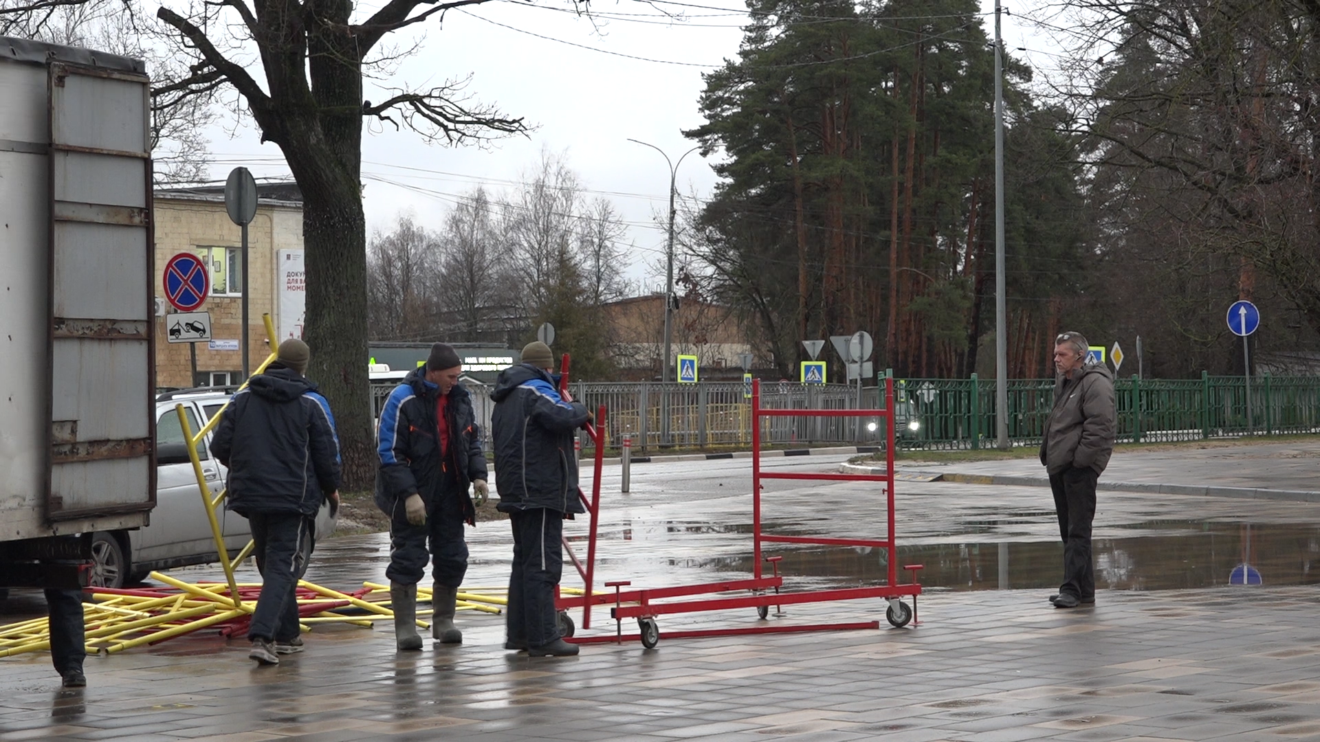 сезонный каток, власиха каток, айсмат, ледовый сервис, зима в подмомсковье,