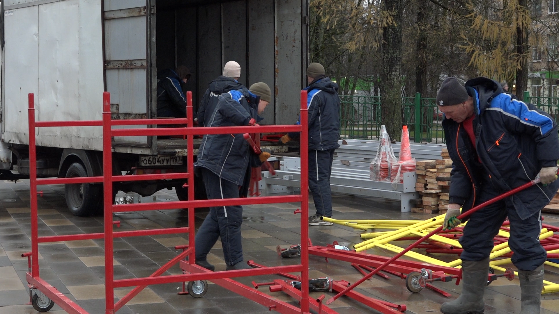 сезонный каток, власиха каток, айсмат, ледовый сервис, зима в подмомсковье,