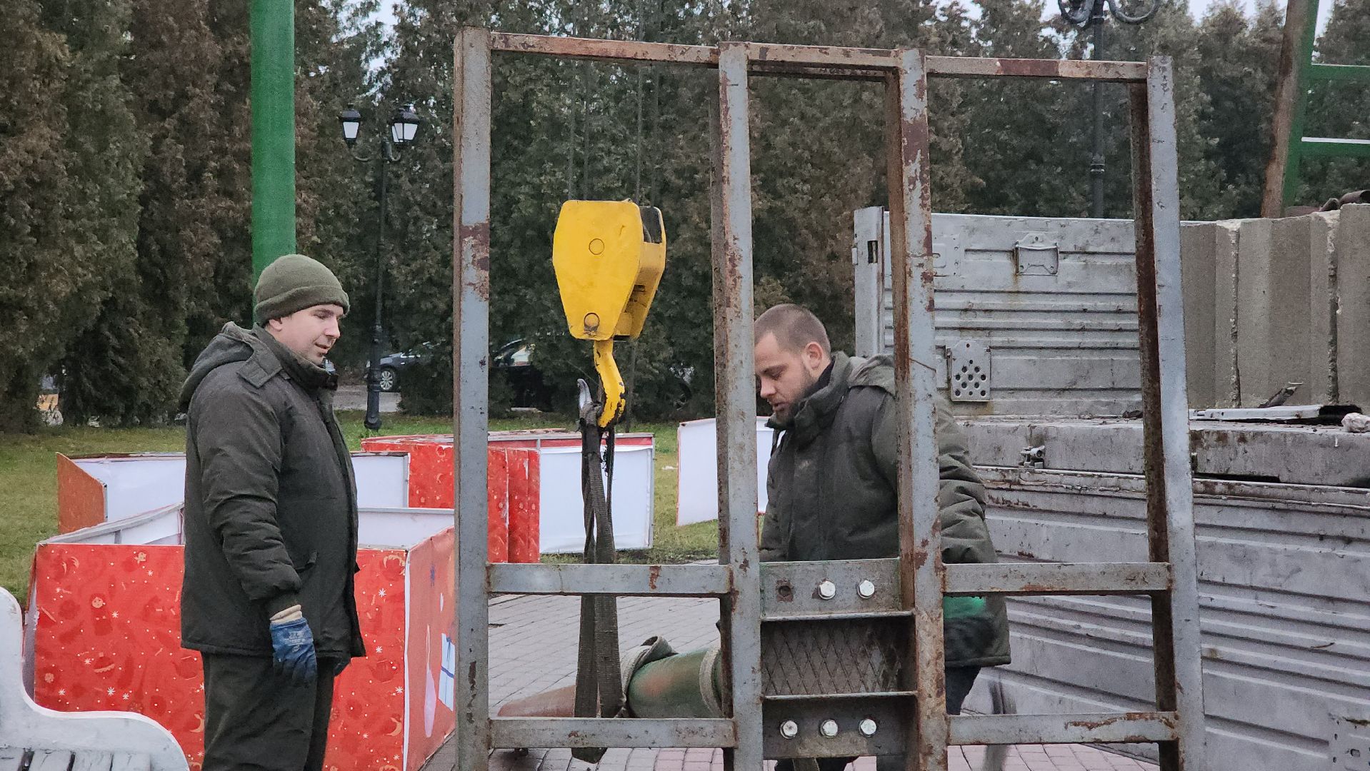 кашира, новый год, новогодняя елка, благоустройство, украшение города к новому году,