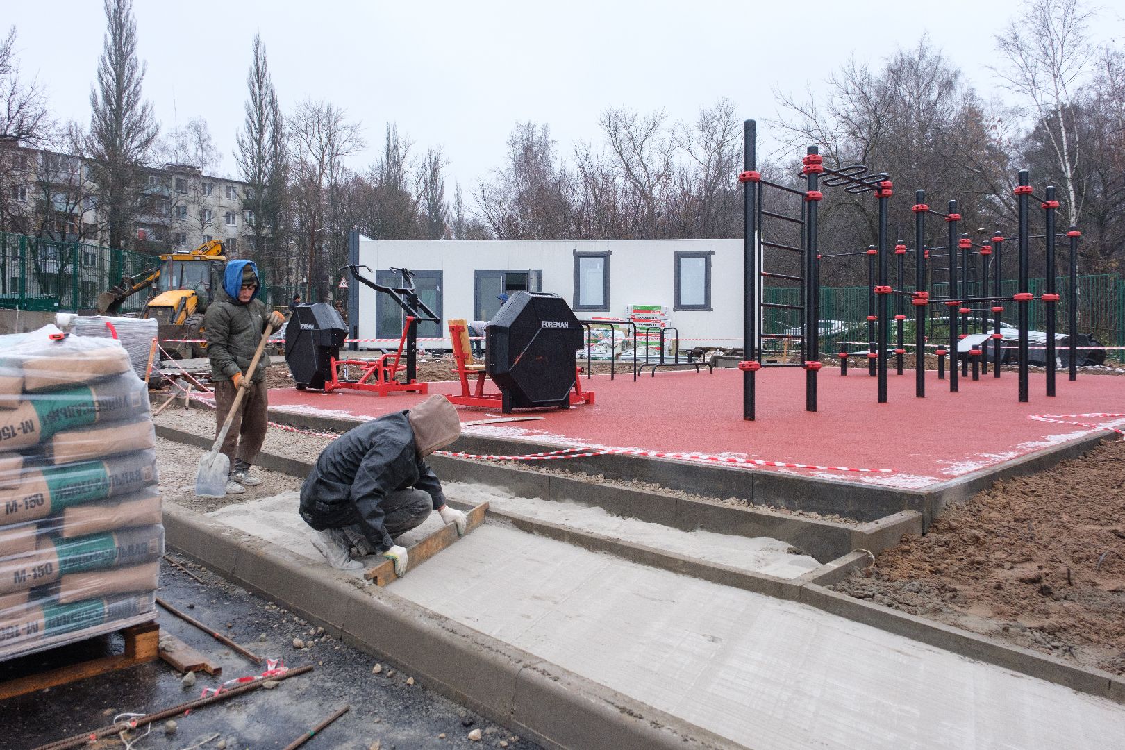 лыткарино, строительство , стадион полет, реконструкция,