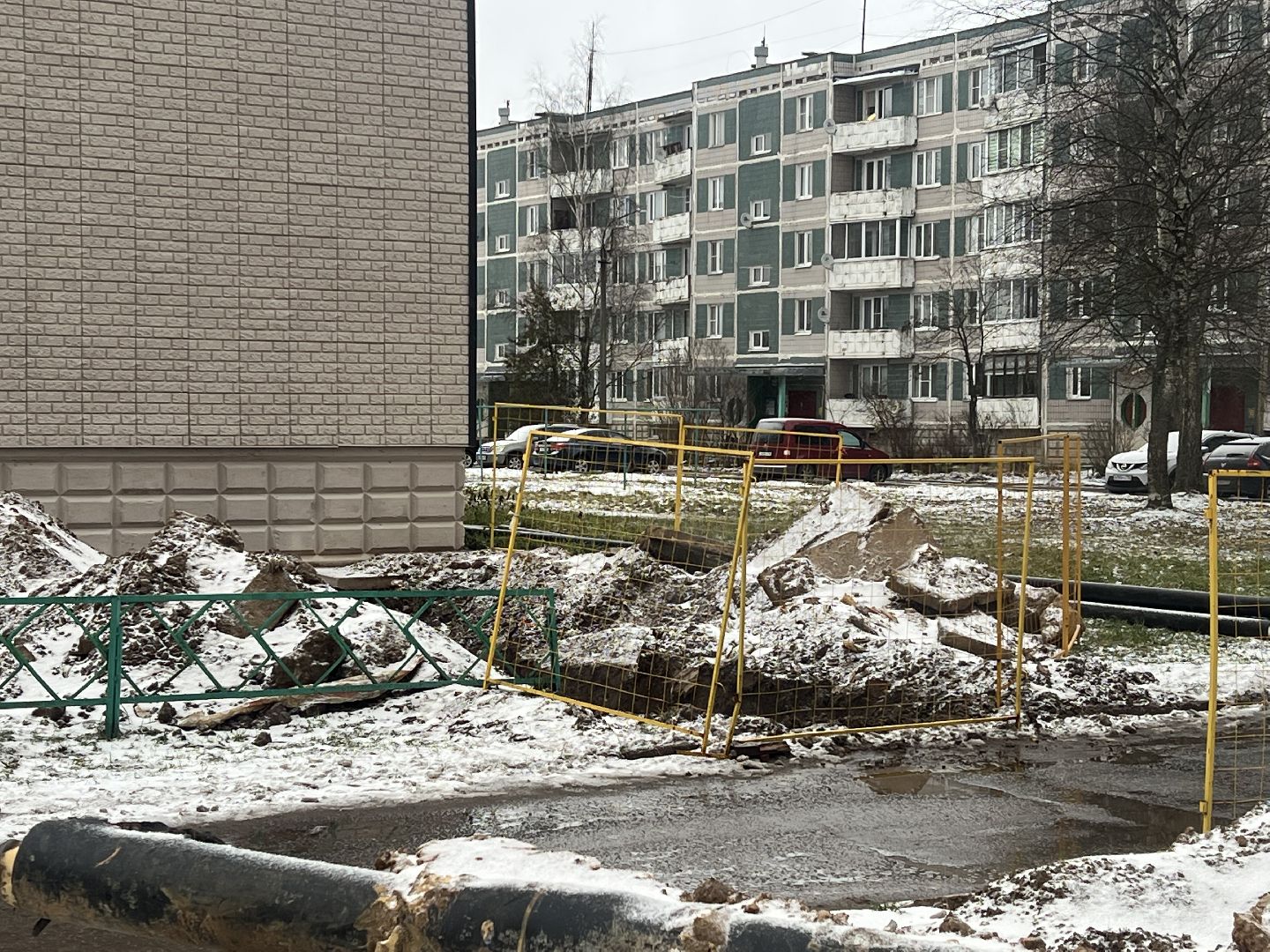 Благоустройство, Талдомский округ, Теплотрассы , Теплотрассы талдом, Запрудня теплотрасы,