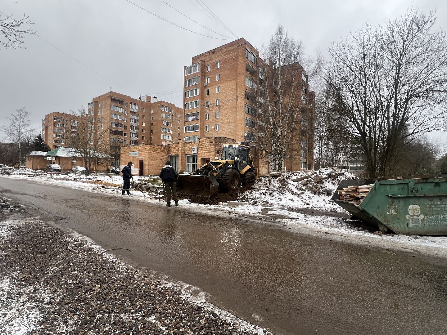 теплотрасса талдом, запрудня теплоснобжение, талдомский городской округ,