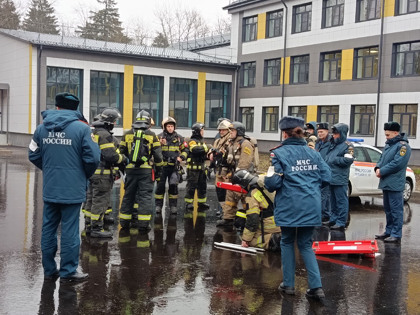 городской округ восход, пожарно-тактические учения, школа, спч 52,