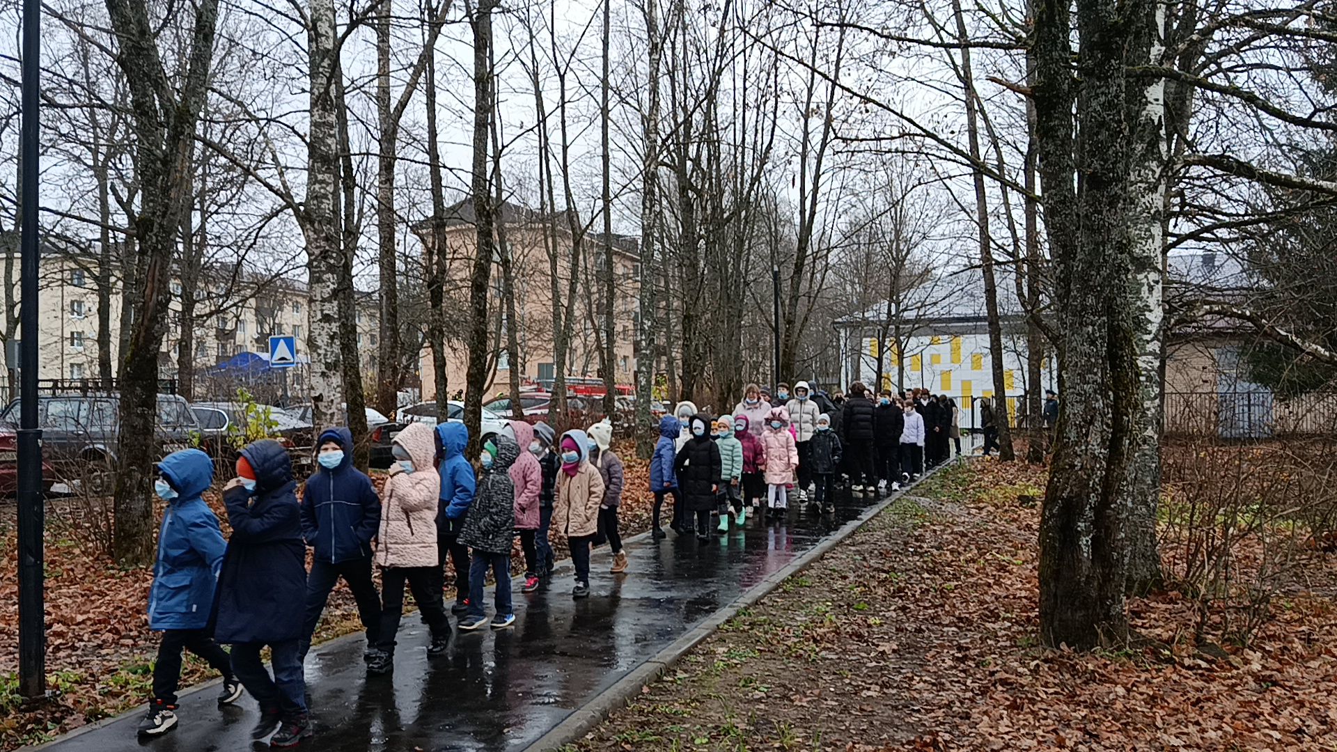 городской округ восход, пожарно-тактические учения, школа, спч 52,