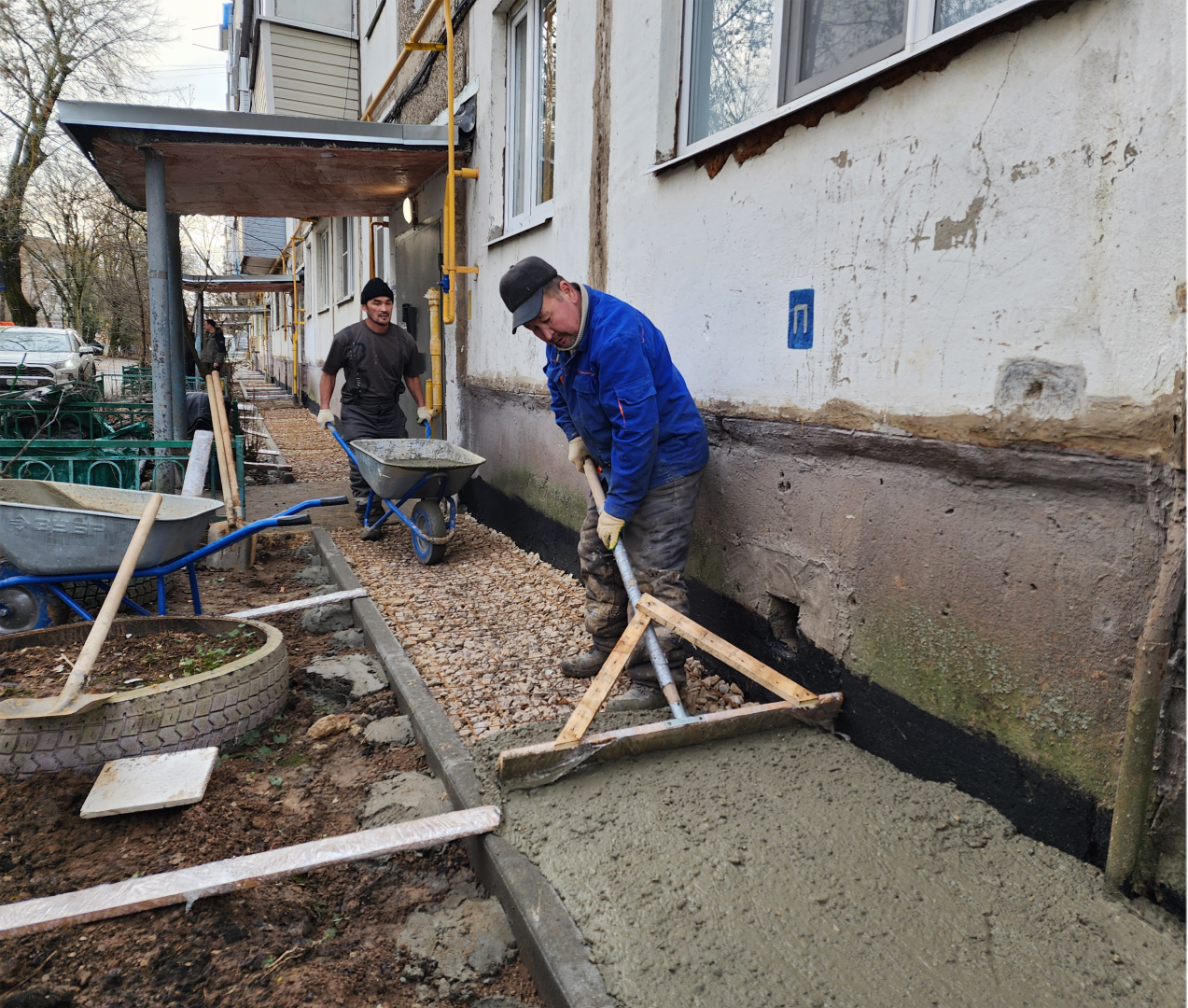 чехов, улица гагарина 56, микрорайон венюково, капремонт фасада, капитальный ремонт отмостки, наружные стены, гидроизоляция, утепление, цоколь, бетонирование, новая отмостка, облицовка, региональная программа московской области,замена кровли, инженерные сети,