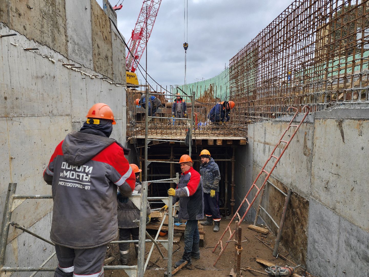 раменское, строительство, подземный пешеходный переход в удельной,