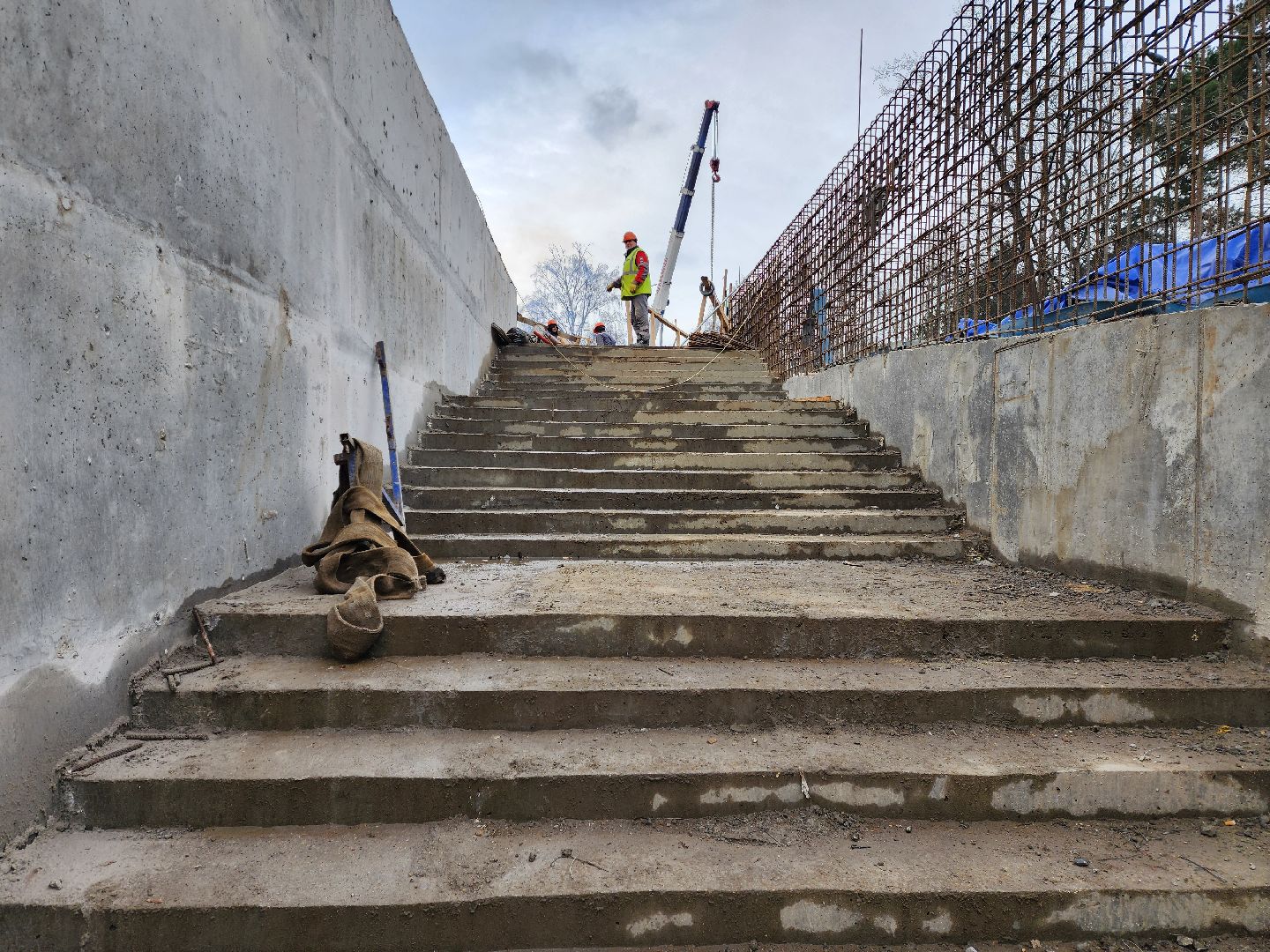 раменское, строительство, подземный пешеходный переход в удельной,