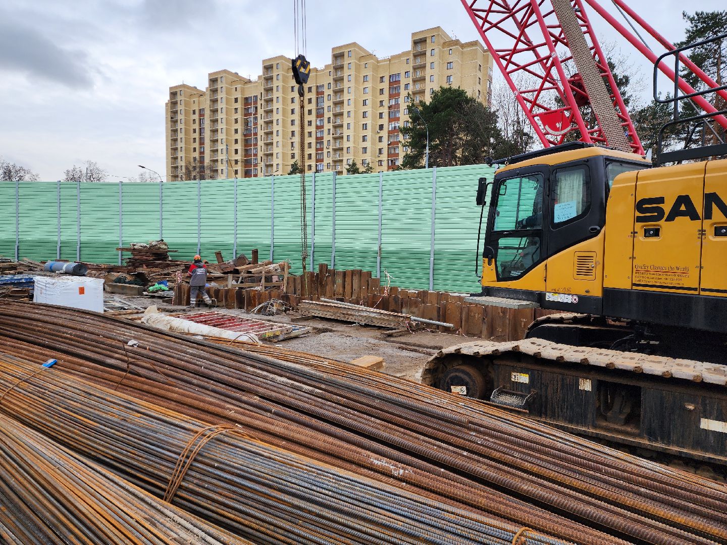 раменское, строительство, подземный пешеходный переход в удельной,