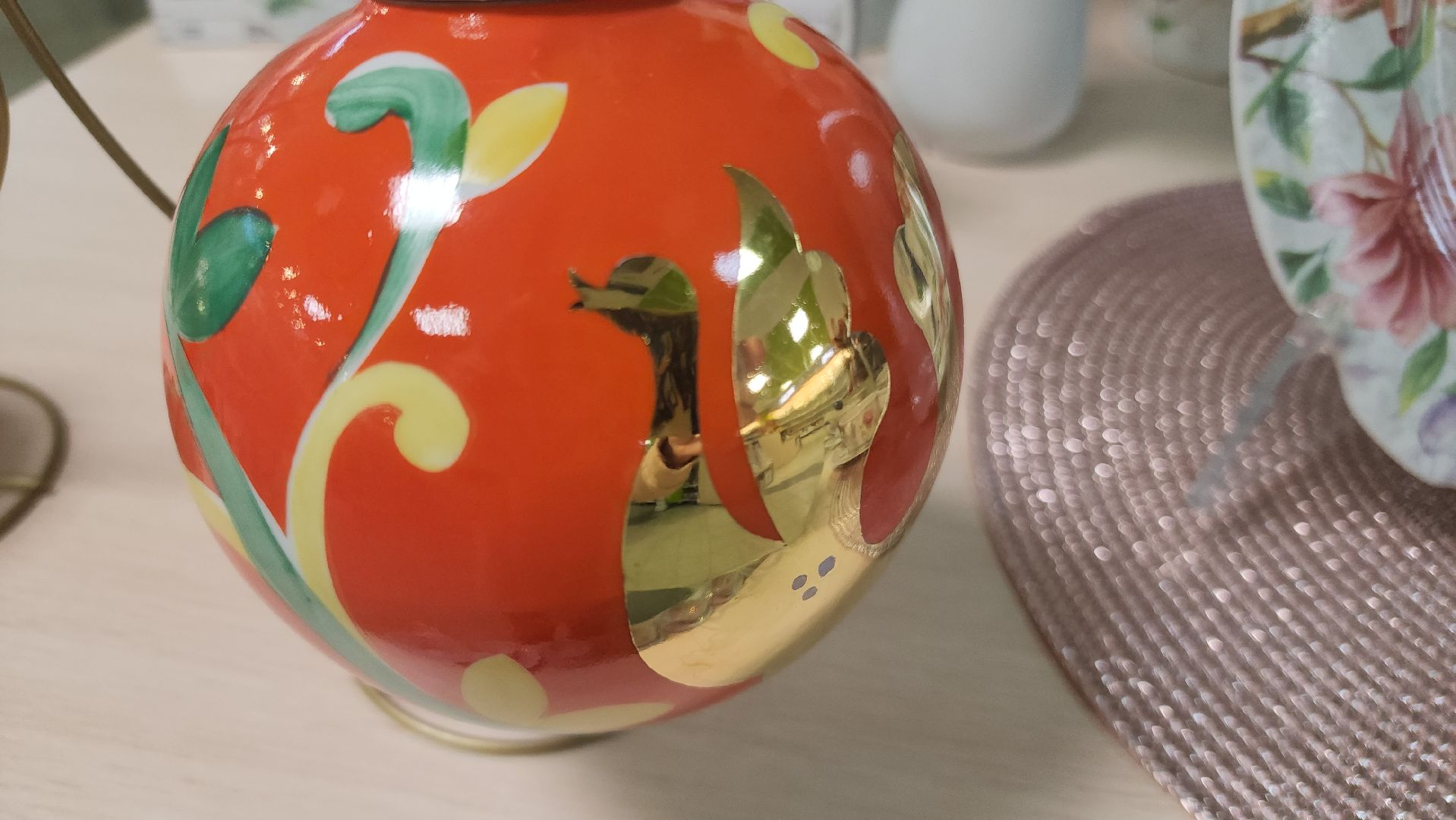 дулевский фарфор, елочные украшения,