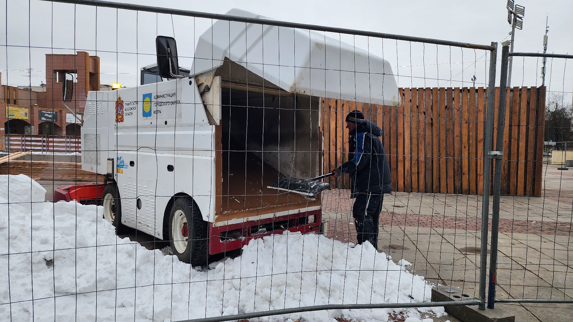 истра, каток, благоустройство,