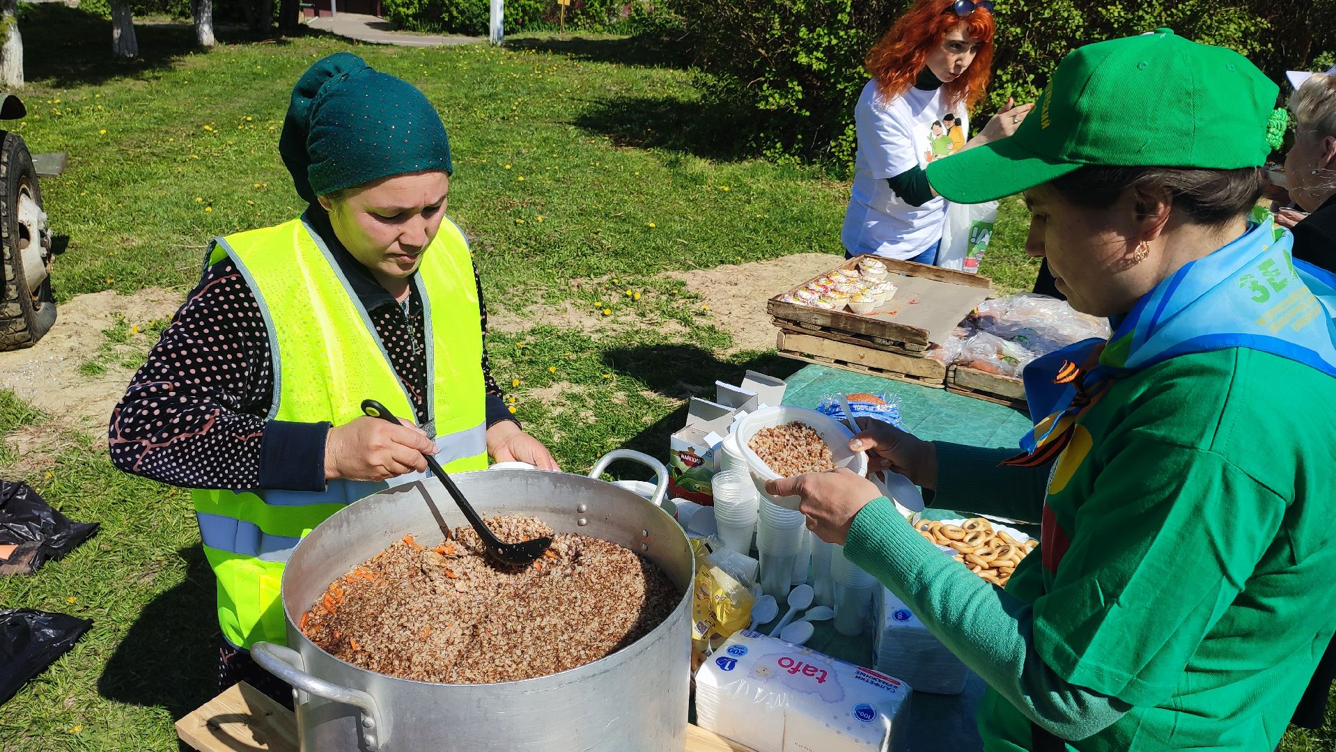 Кашира, лес победы, экологическая акция, экологический центр, спирея