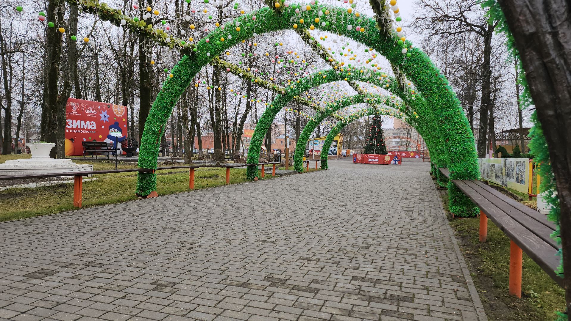 Егорьевск, Зима в Подмосковье, Московская область,