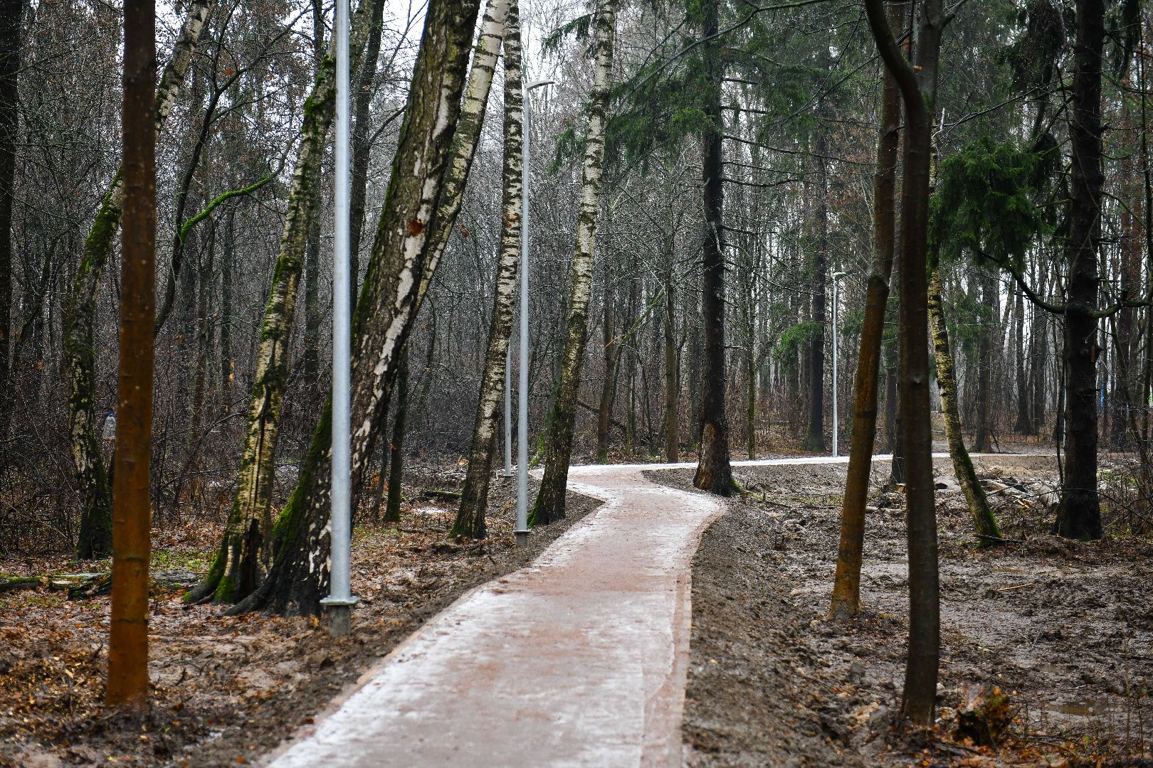 тропа, благоустройство, школа,