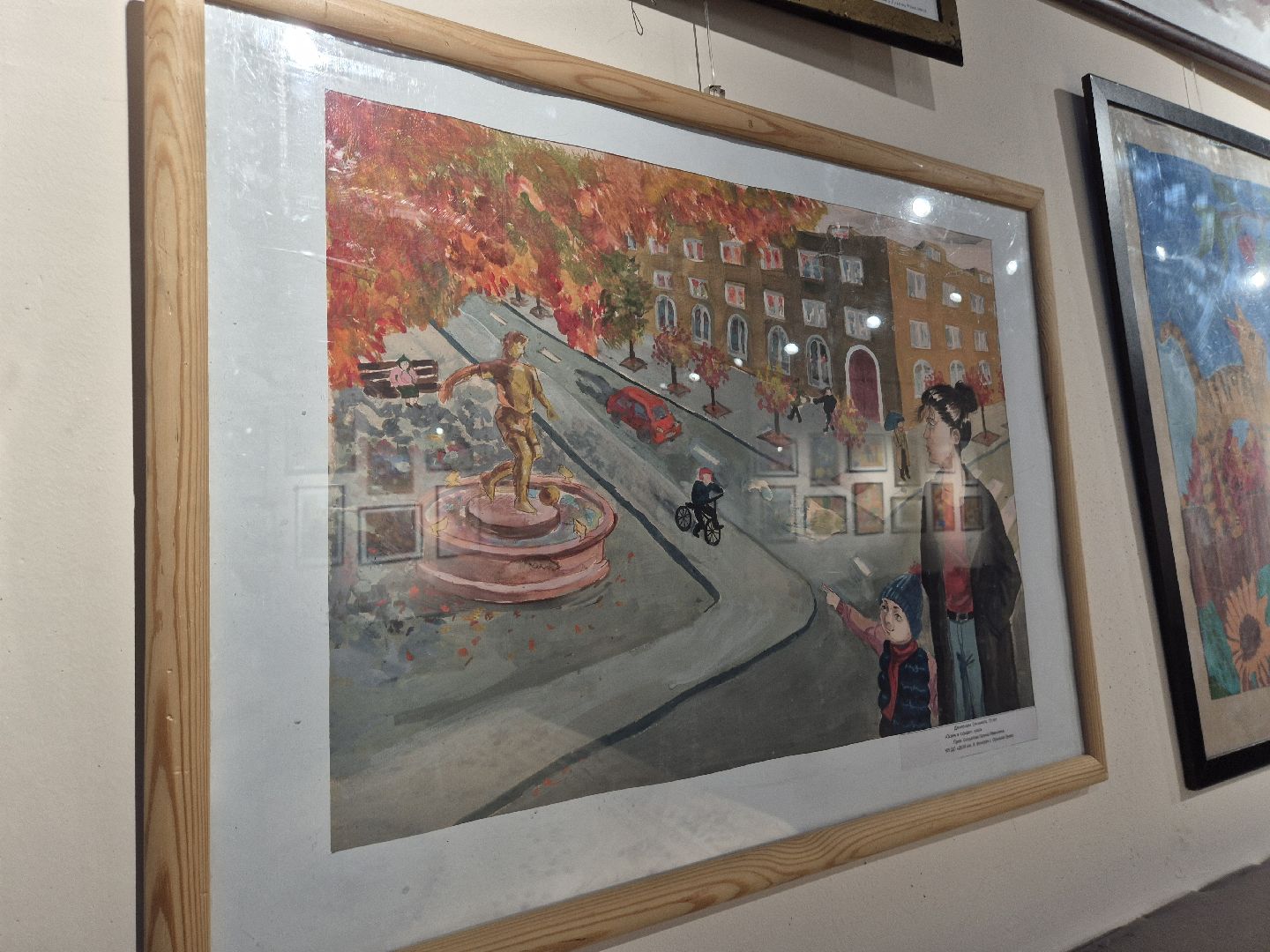 детская школа искусств, орехово-зуево, открытие выставки,