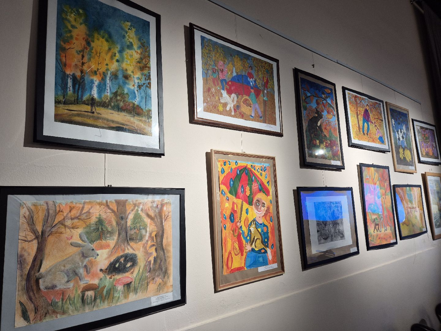 детская школа искусств, орехово-зуево, открытие выставки,