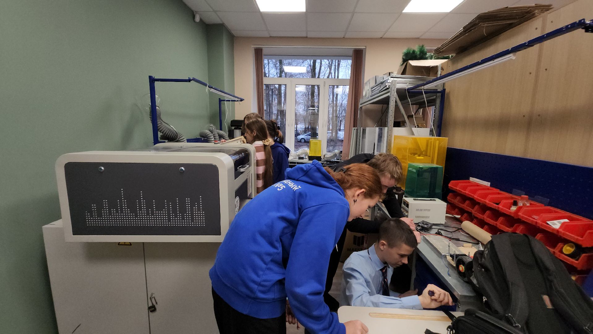 долгопрудный, физмат-лицей, робототехника, роборорука,кружок робототехники,