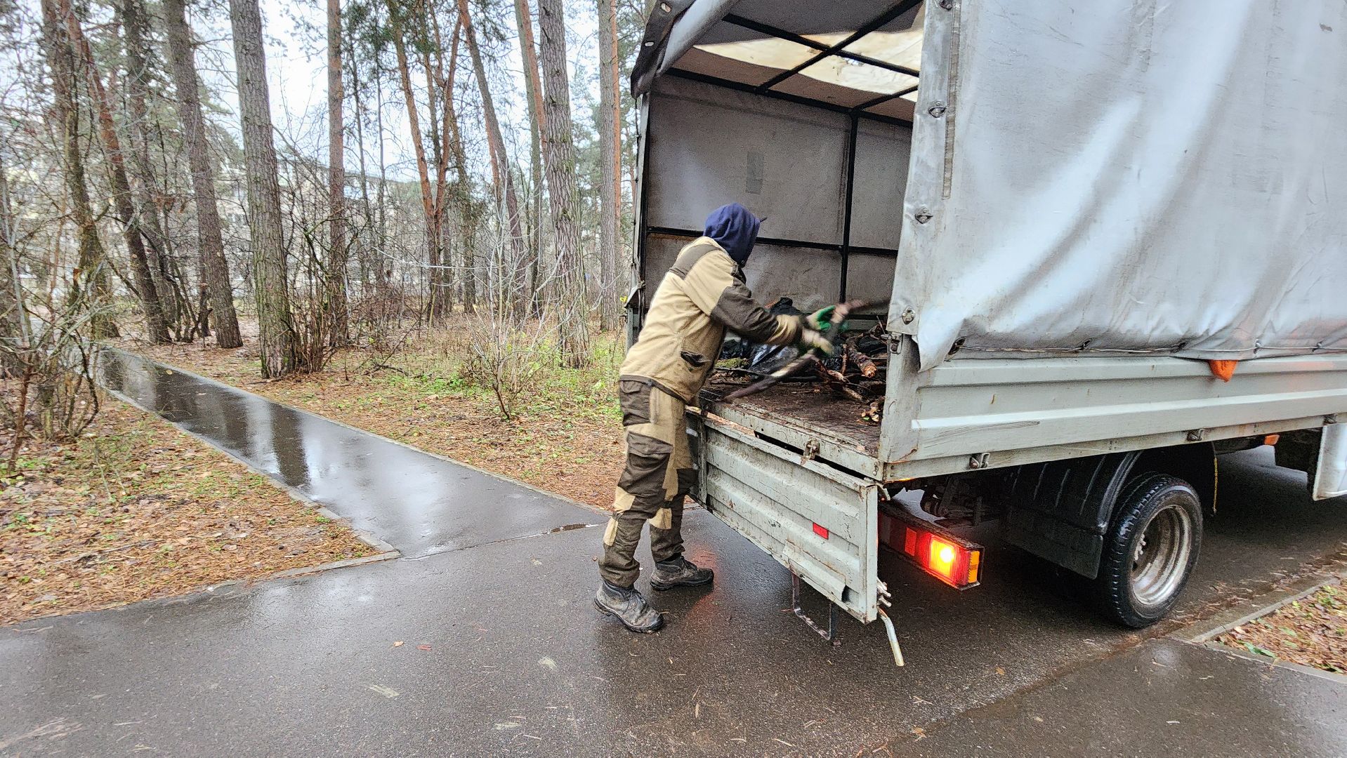 протвино, комбинат благоустройства, городской лес,