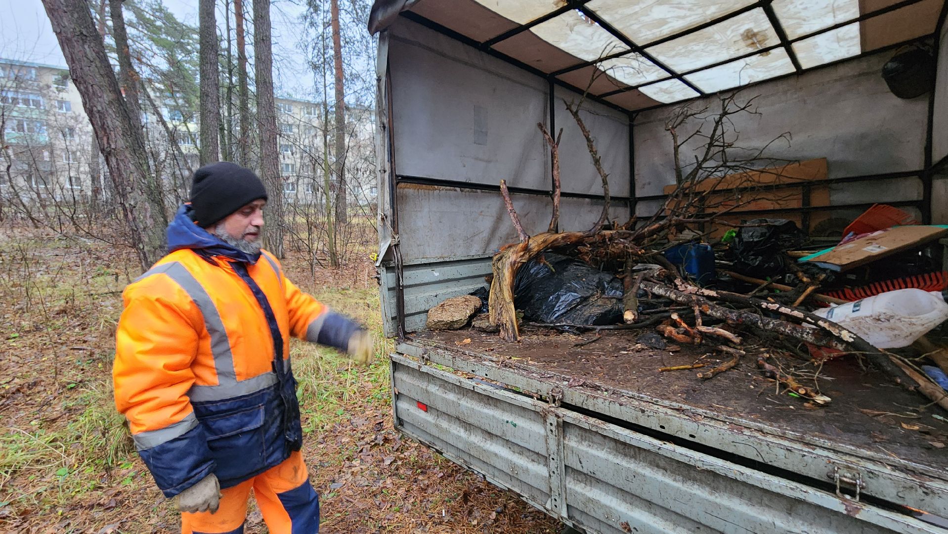 протвино, комбинат благоустройства, городской лес,