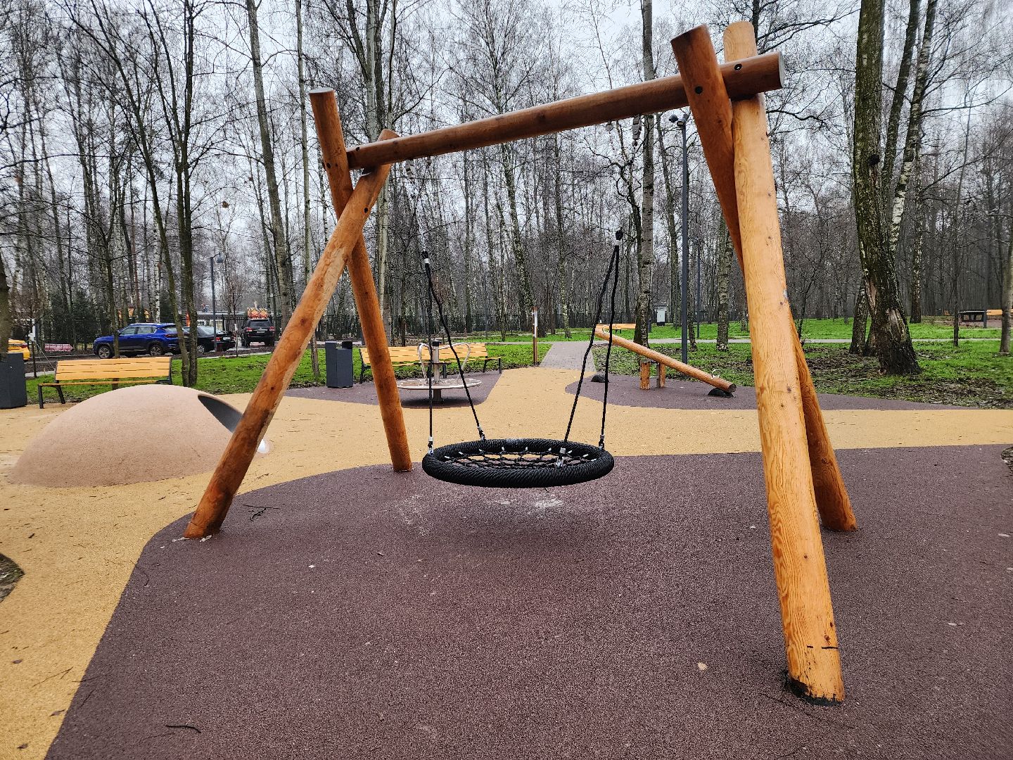 Подольск , парк березки, Благоустройство ,