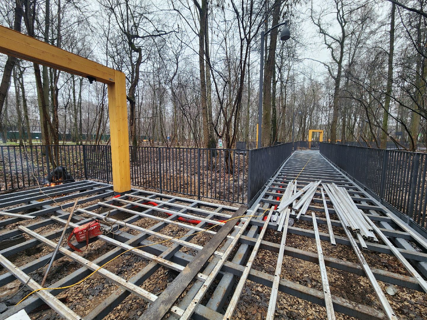 Подольск , парк березки, Благоустройство ,