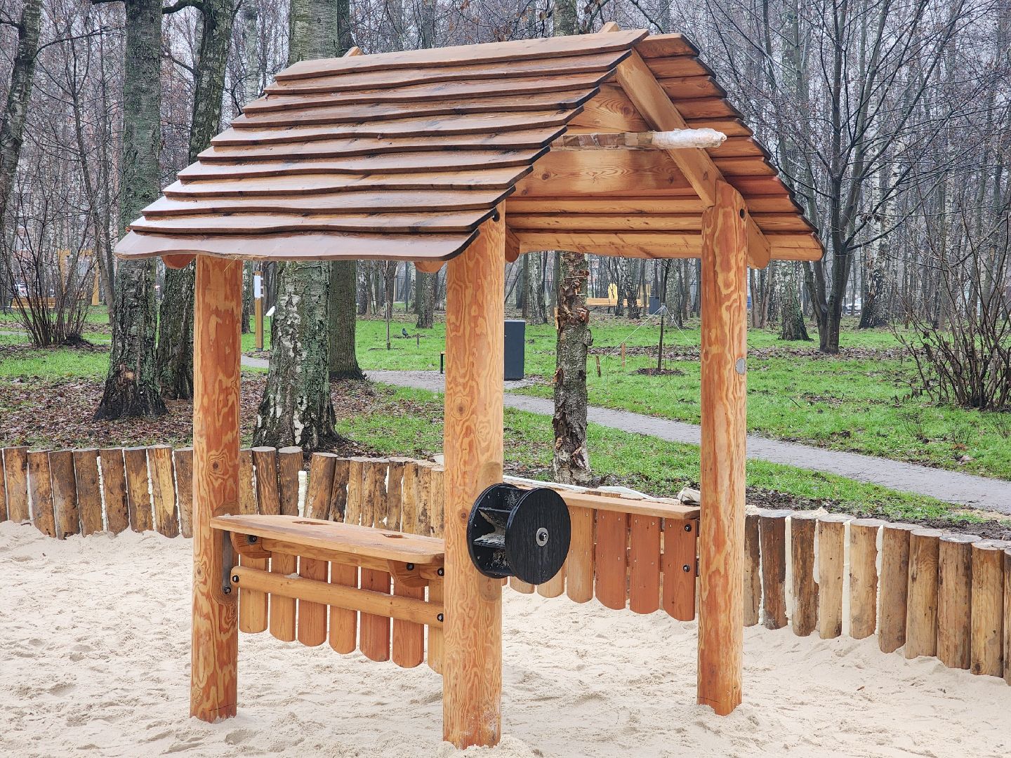 Подольск , парк березки, Благоустройство ,