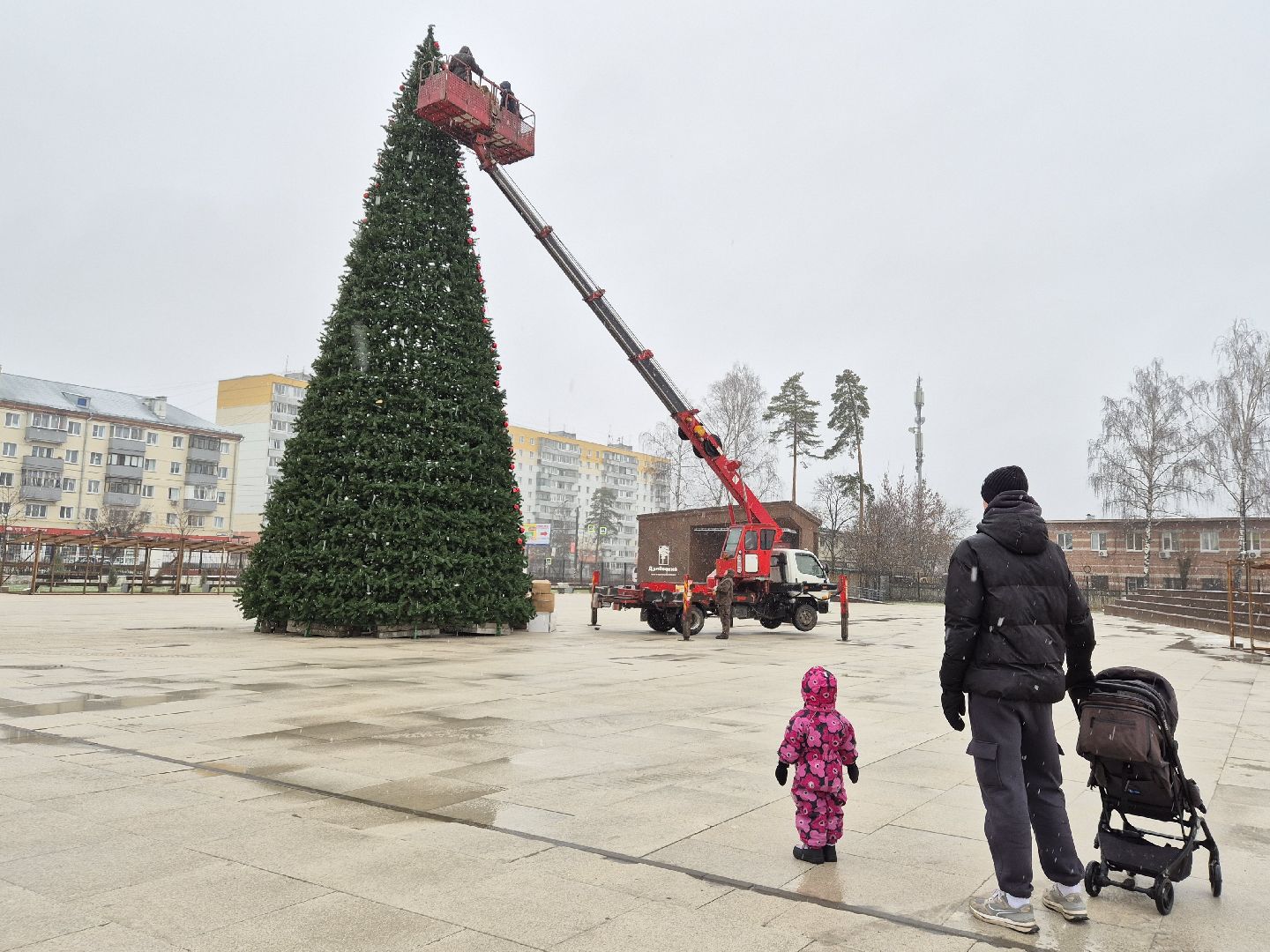 новогодняя елка, ликино-дулево, орехово-зуевский округ,