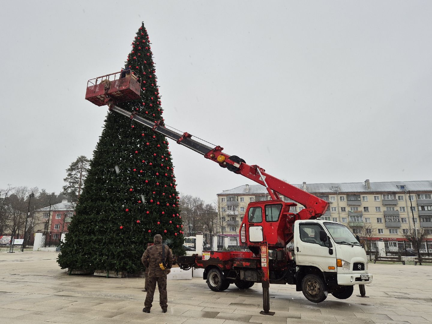 новогодняя елка, ликино-дулево, орехово-зуевский округ,