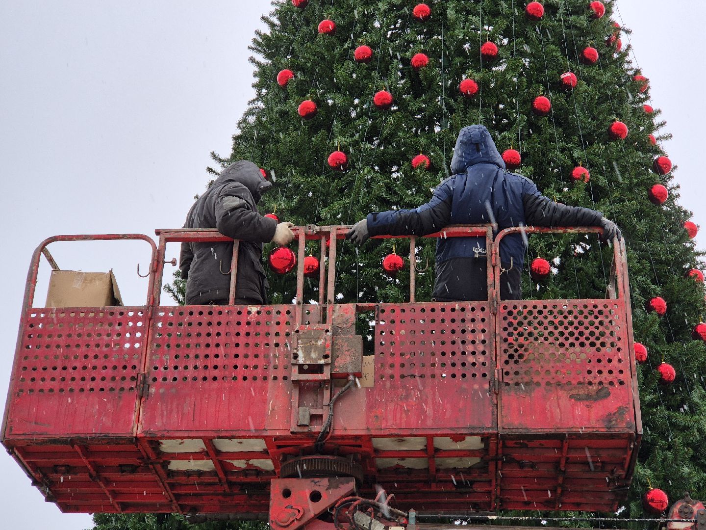 новогодняя елка, ликино-дулево, орехово-зуевский округ,