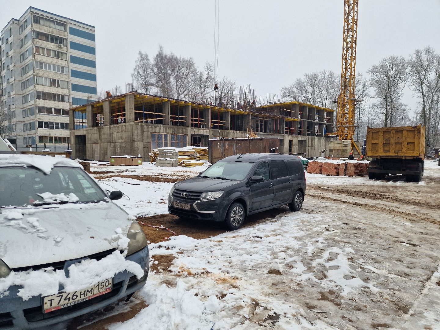 Дубна, Новостройки, Переселение, Бараки,