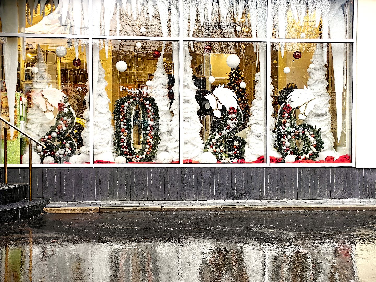 елка, новый год, дед мороз, снегурочка,