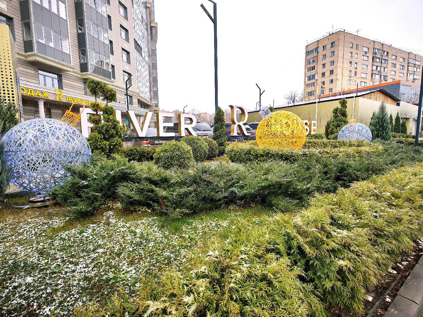 елка, новый год, дед мороз, снегурочка,