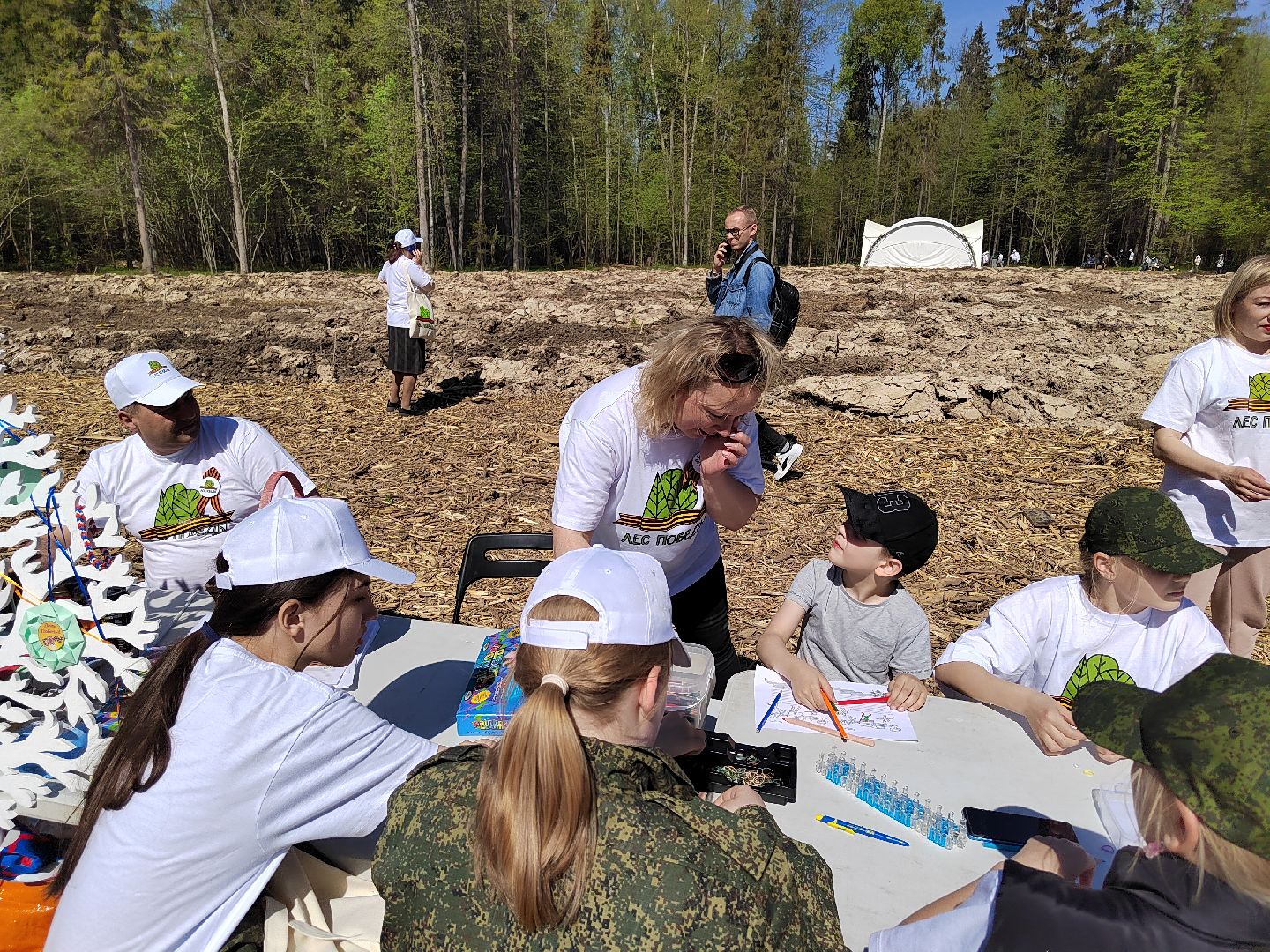 Пушкино, многодетные, Лес Памяти, Пушкинский округ, Ельдигино
