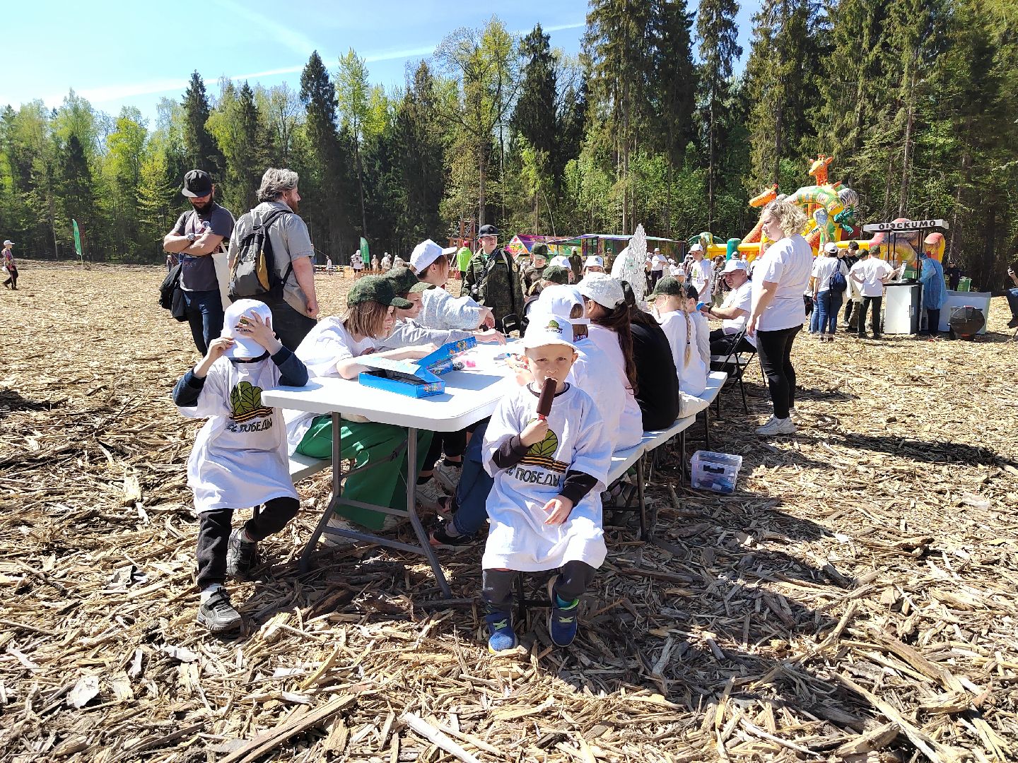 Пушкино, многодетные, Лес Памяти, Пушкинский округ, Ельдигино
